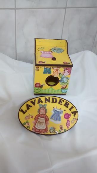 Kit Lavanderia 05 peças