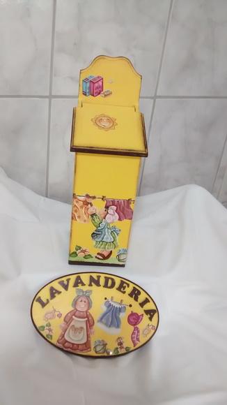 Kit Lavanderia 05 peças