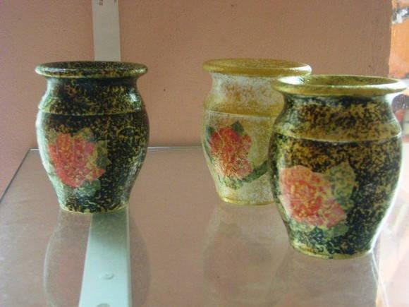 Mini Vasos em Cerâmica
