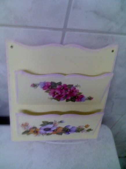 Porta Carta com 02 divisórias