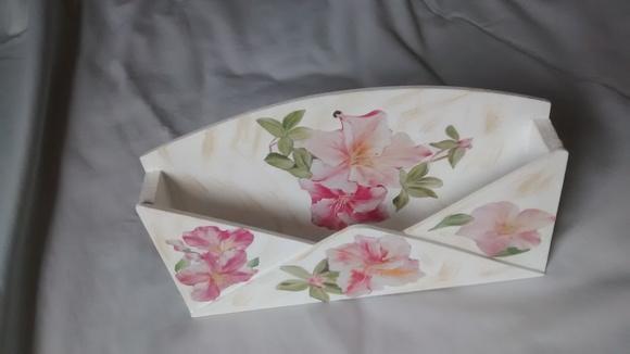 Porta Cartas Flores - envelope
