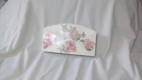 Porta Cartas Flores - envelope