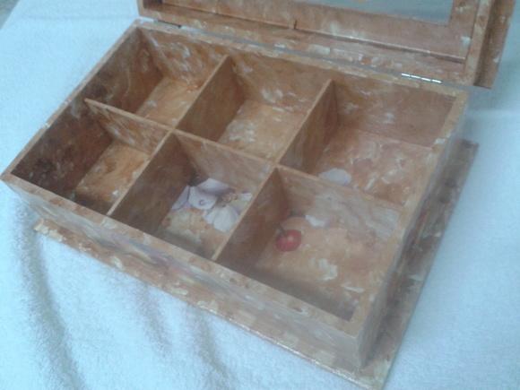 Porta Chá C/Arte Francesa EM MDF