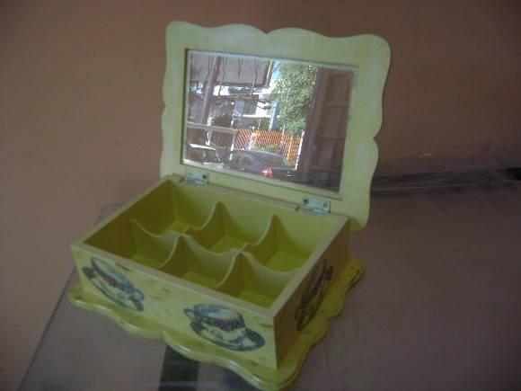 Porta Chá  e porta adoçante-VENDIDO