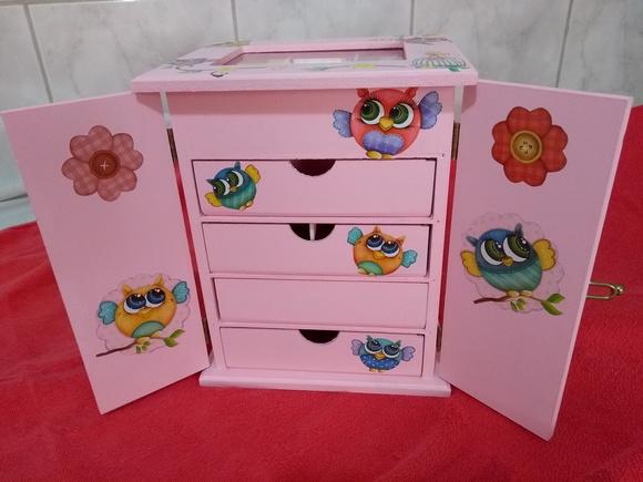Porta Jóia Guarda Roupa