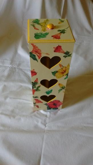 Porta Papel Higiênico coração