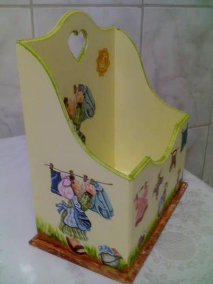 Porta Sabão em Pó e Amaciante