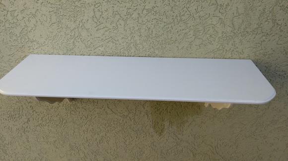 Prateleira em MDF 60 x 18 x 18,5