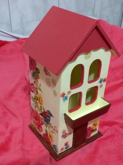 Puxa saco casinha pássaro vendido