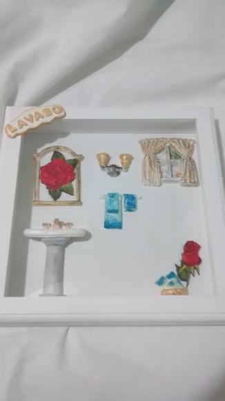 Quadro para lavabo