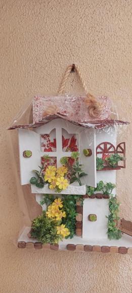 Telha com Arte em Madeira