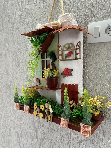 Telha com Arte em Madeira