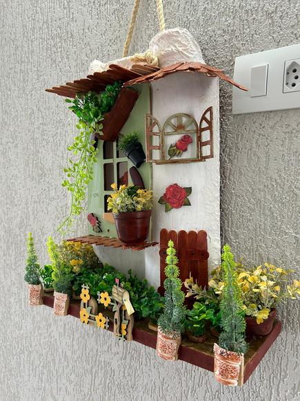 Telha com Arte em Madeira