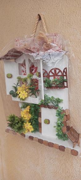 Telha com Arte em Madeira