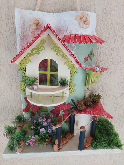 Telha com Arte em Madeira