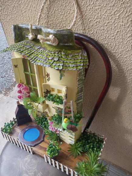 Telha com Arte em Madeira