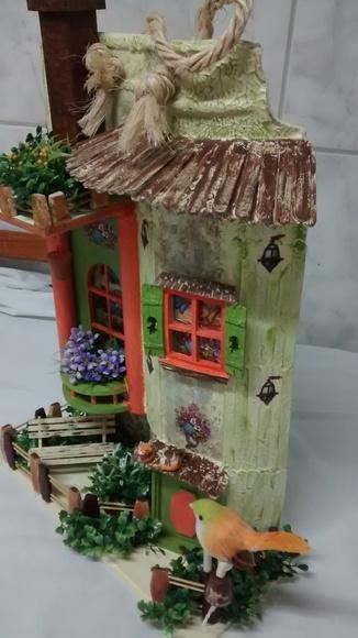 Telha com Arte em Madeira