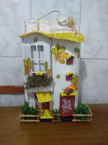 Telha com Arte em Madeira Vendida