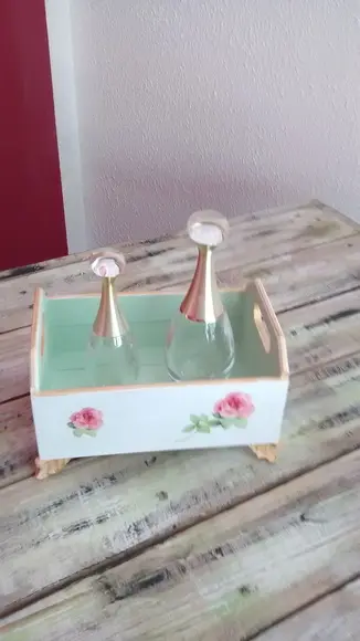 Caixote decorativo