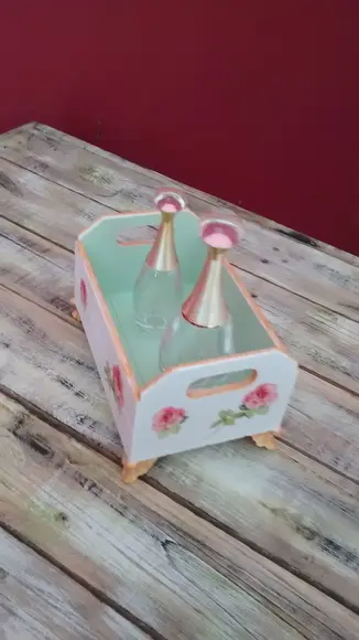 Caixote decorativo