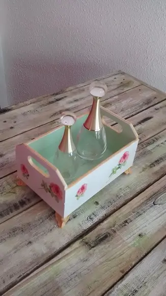 Caixote decorativo
