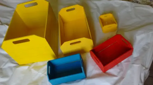 Caixotes em MDF - 13 x 8 x 8