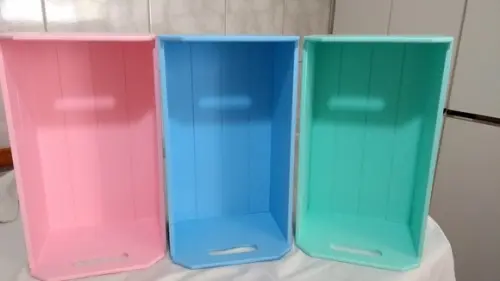 Caixotes em MDF- Grande - 45 x 26 x 21,5