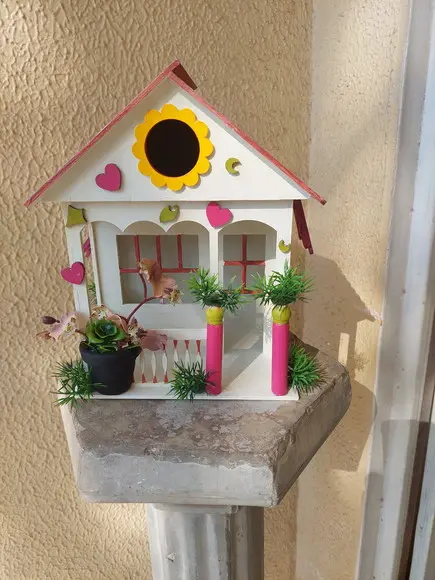Casa Decorada em mdf