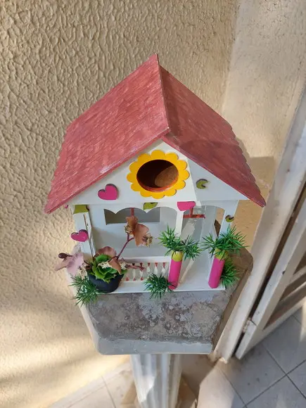 Casa Decorada em mdf