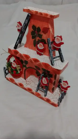 Enfeite de Natal - Lareira