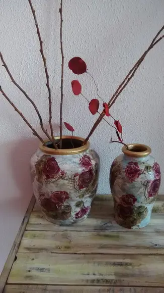 Jogo de Vasos em Cerâmica