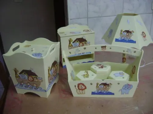 Kit bebê - Arca de Noé (10 Peças) - Vend