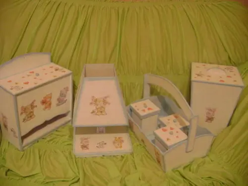 Kit Bebê 07 PEÇAS - Ursinhos - VENDIDO