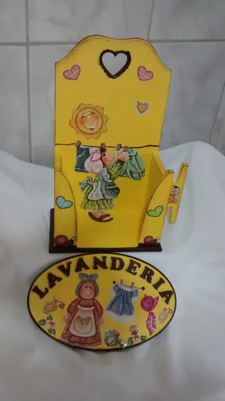 Kit Lavanderia 05 peças