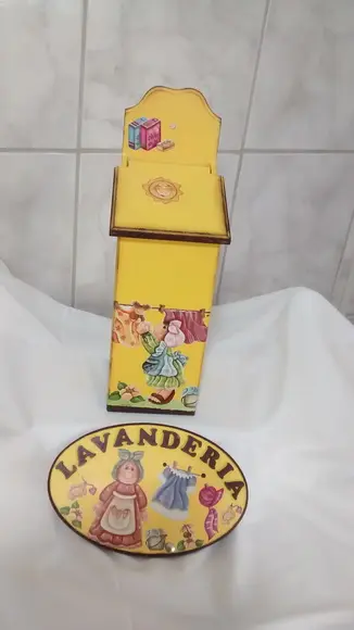 Kit Lavanderia 05 peças