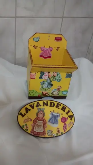Kit Lavanderia 05 peças