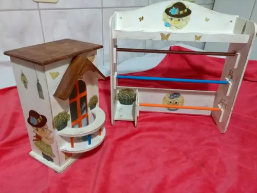 Kit Puxa Saco, Porta Papel e condimento vendido