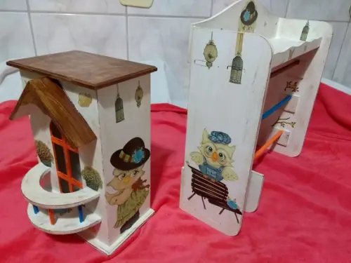 Kit Puxa Saco, Porta Papel e condimento vendido