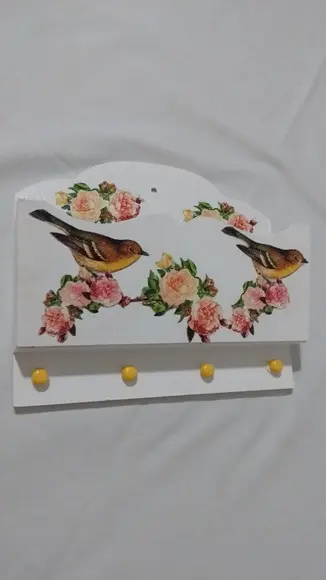 Porta Cartas Flores - envelope