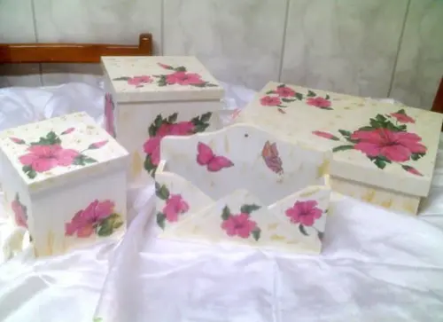 Porta Cartas Flores - envelope