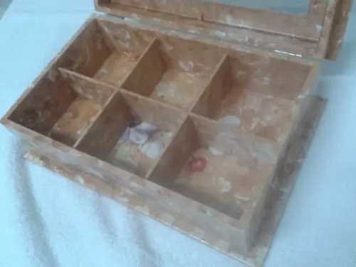 Porta Chá C/Arte Francesa EM MDF