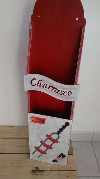 Porta espeto - Vendido