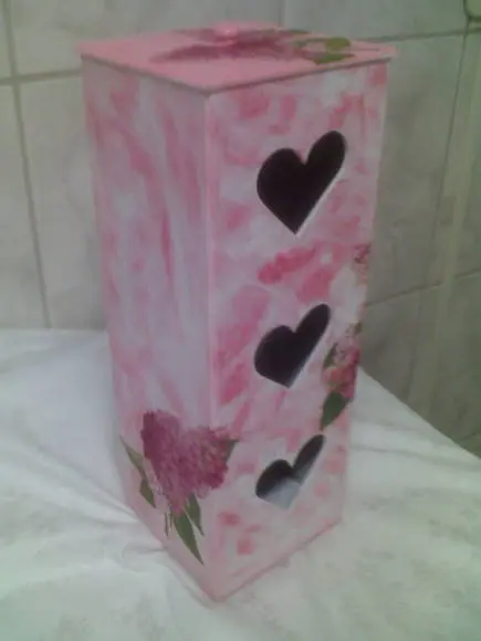 Porta Papel Higienico - Coração
