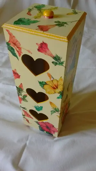 Porta Papel Higiênico coração