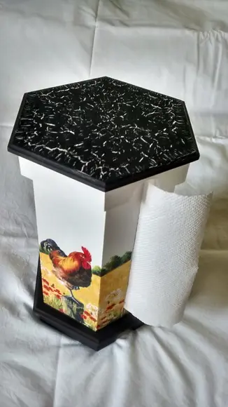 Porta Papel Toalha galo