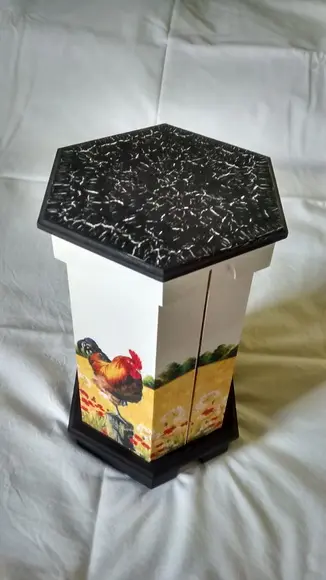 Porta Papel Toalha galo