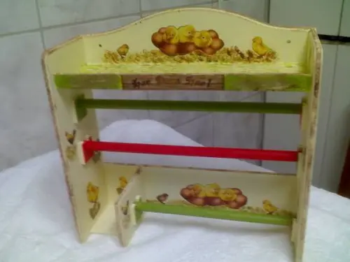 Porta Rolo de Papel Toalha e Condimentos