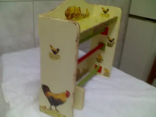 Porta Rolo de Papel Toalha e Condimentos