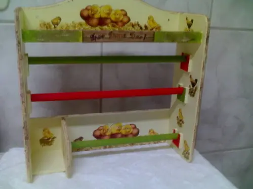 Porta Rolo de Papel Toalha e Condimentos