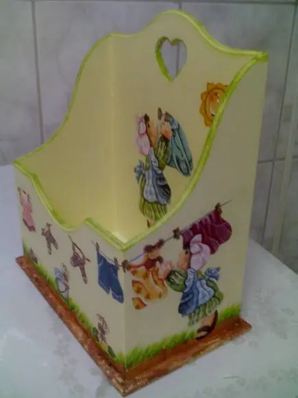 Porta Sabão em Pó e Amaciante
